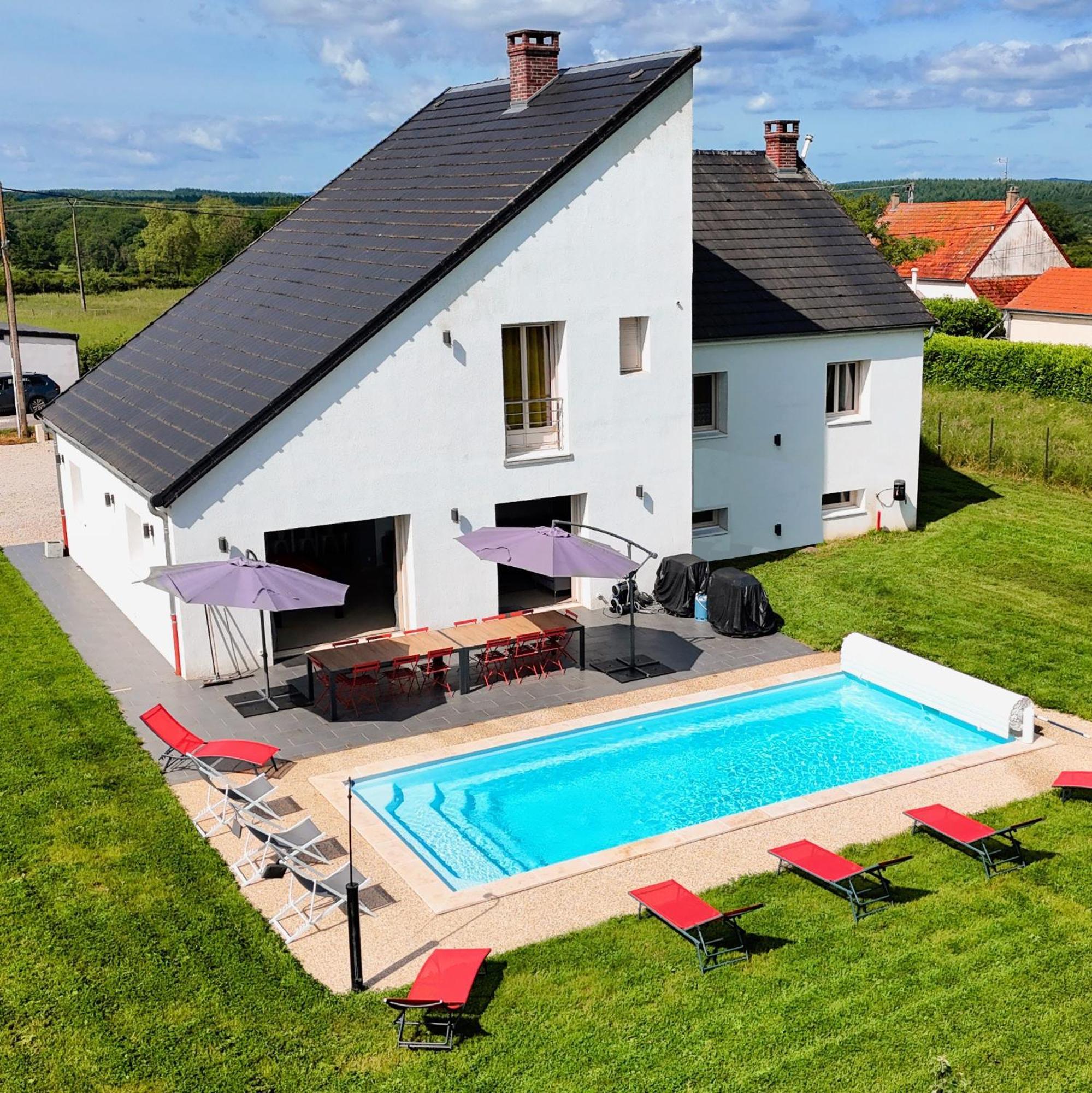 Les Retrouvailles Des Ducs By Vindihouses - Piscine Chauffe Toute L'Annee - Billard Magnien Екстериор снимка